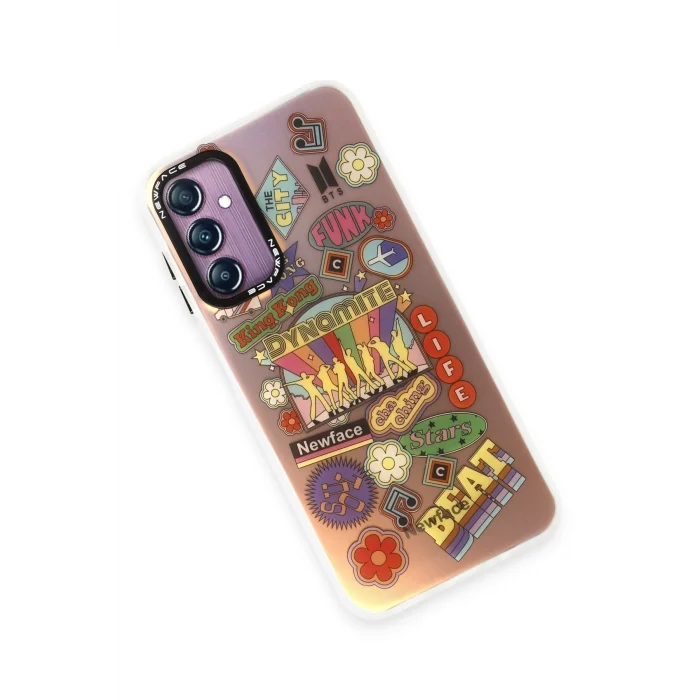 Mey İthalat®  Samsung Galaxy A24 4G Kılıf Estoril Desenli Kapak - Estoril - 14
