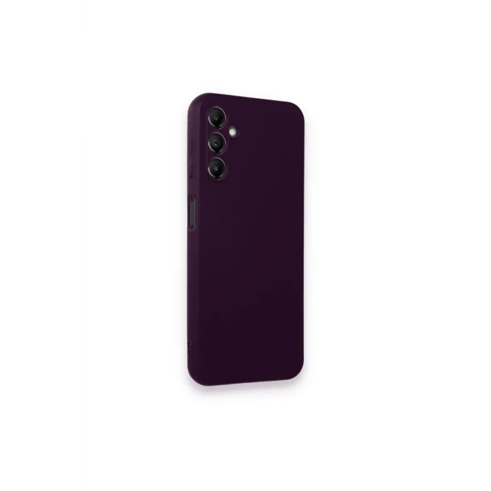 Mey İthalat®  Samsung Galaxy A24 4G Kılıf First Silikon - Mor