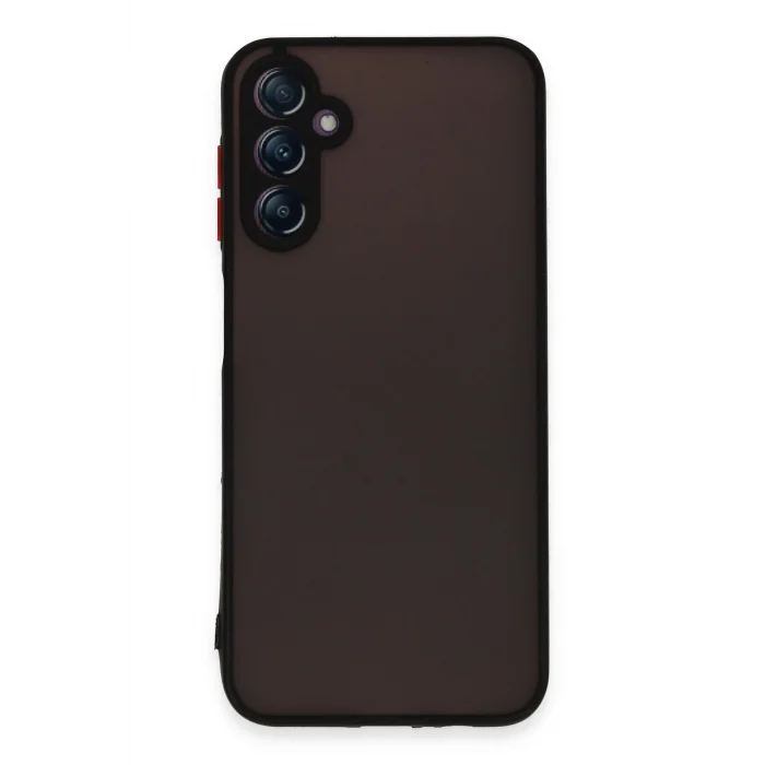Mey İthalat®  Samsung Galaxy A24 4G Kılıf Montreal Silikon Kapak - Siyah