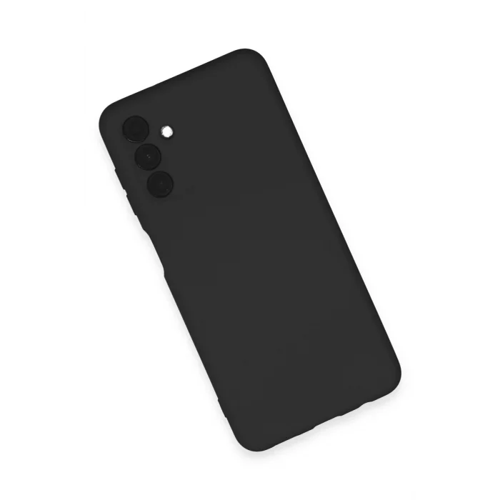 Mey İthalat®  Samsung Galaxy A24 4G Kılıf Nano içi Kadife Silikon - Siyah