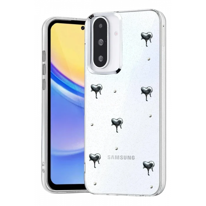 Mey İthalat®  Samsung Galaxy A26 Fiyonk Desenli Kapak - Desen 3
