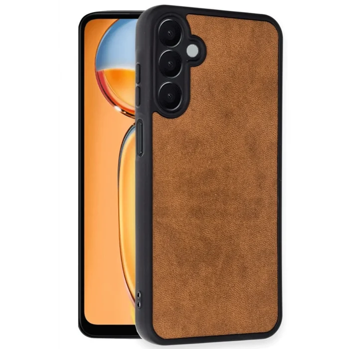 Mey İthalat®  Samsung Galaxy A26 Kılıf Aras Deri Kapak - Taba