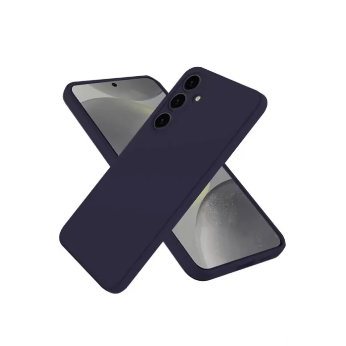 Mey İthalat®  Samsung Galaxy A26 Kılıf Nano içi Kadife Silikon - Lacivert