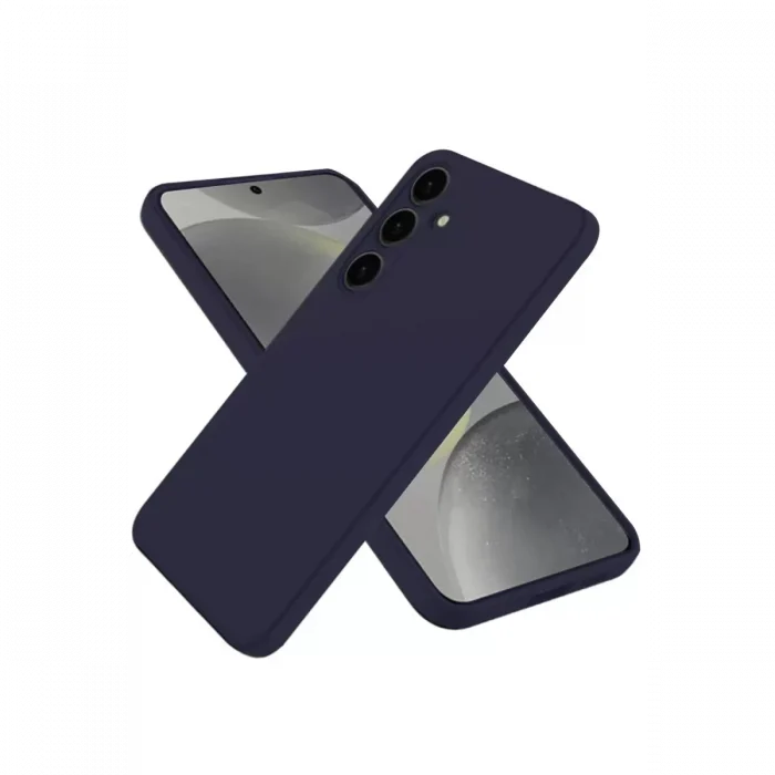 Mey İthalat®  Samsung Galaxy A26 Kılıf Nano içi Kadife Silikon - Lacivert