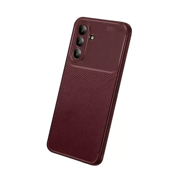 Mey İthalat®  Samsung Galaxy A27 5G Auto Focus Karbon Kapak - Bordo