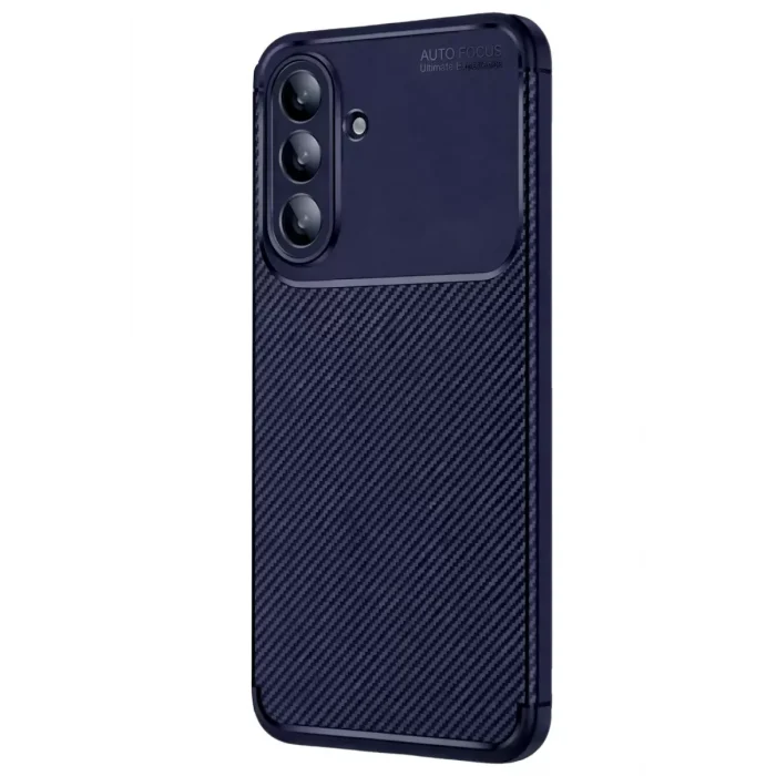 Mey İthalat®  Samsung Galaxy A27 5G Auto Focus Karbon Kapak - Lacivert