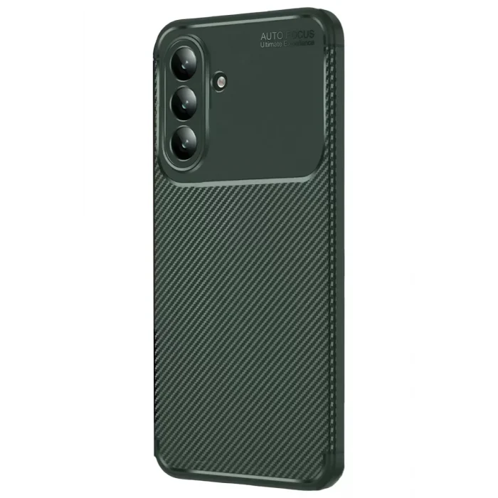 Mey İthalat®  Samsung Galaxy A27 5G Auto Focus Karbon Kapak - Yeşil