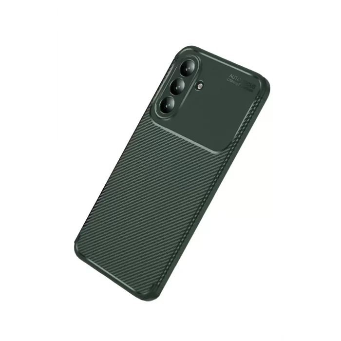 Mey İthalat®  Samsung Galaxy A27 5G Auto Focus Karbon Kapak - Yeşil