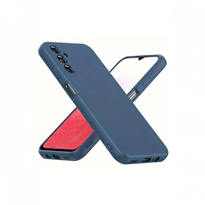 Mey İthalat®  Samsung Galaxy A34 5G Kılıf First Silikon - Lacivert
