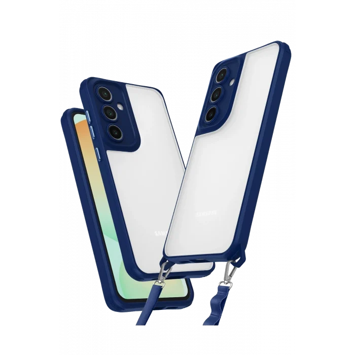 Mey İthalat®  Samsung Galaxy A35 5G Kılıf Penta Silikon Kılıf - Lacivert
