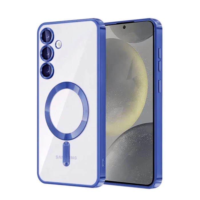 Mey İthalat®  Samsung Galaxy A35 5G Kross Magneticsafe Kapak - Lacivert