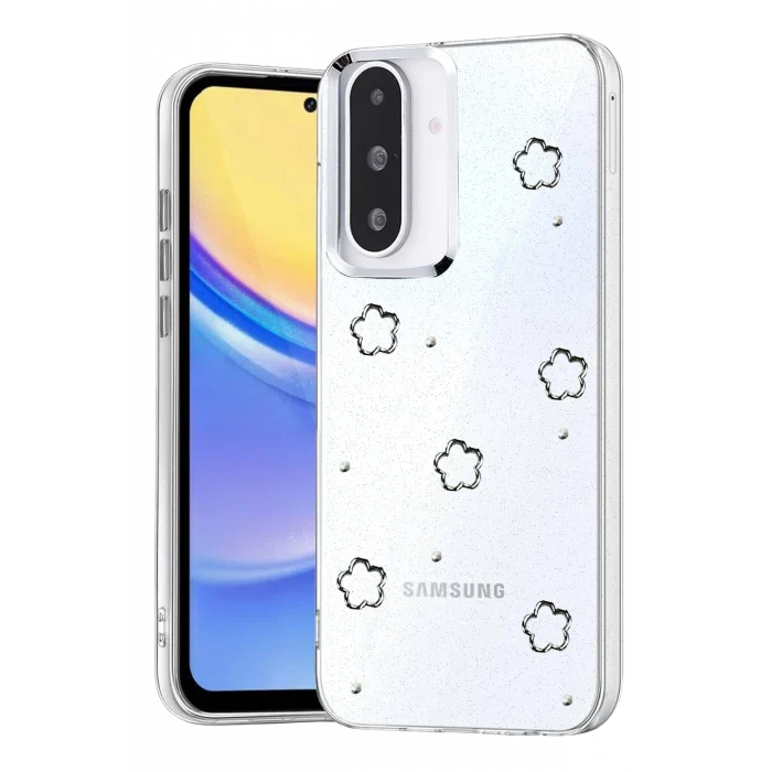 Mey İthalat®  Samsung Galaxy A36 Fiyonk Desenli Kapak - Desen 8