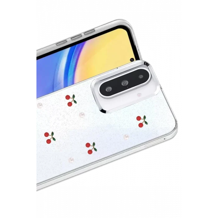 Mey İthalat®  Samsung Galaxy A36 Fiyonk Desenli Kapak - Desen 9