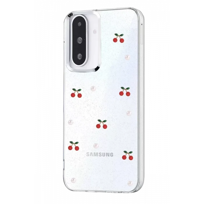 Mey İthalat®  Samsung Galaxy A36 Fiyonk Desenli Kapak - Desen 9