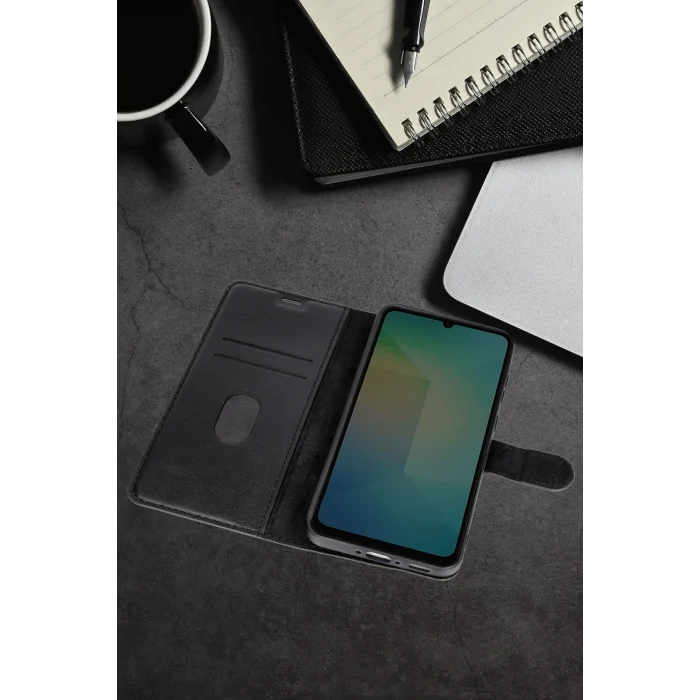 Mey İthalat®  Samsung Galaxy A36 Kılıf Trend S Plus Kapaklı Kılıf - Lacivert