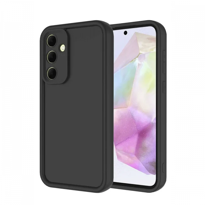 Mey İthalat®  Samsung Galaxy A36 Kılıf Viera Silikon - Siyah