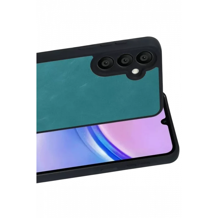 Mey İthalat®  Samsung Galaxy A37 5G Aras Deri Kapak - Açık Yeşil