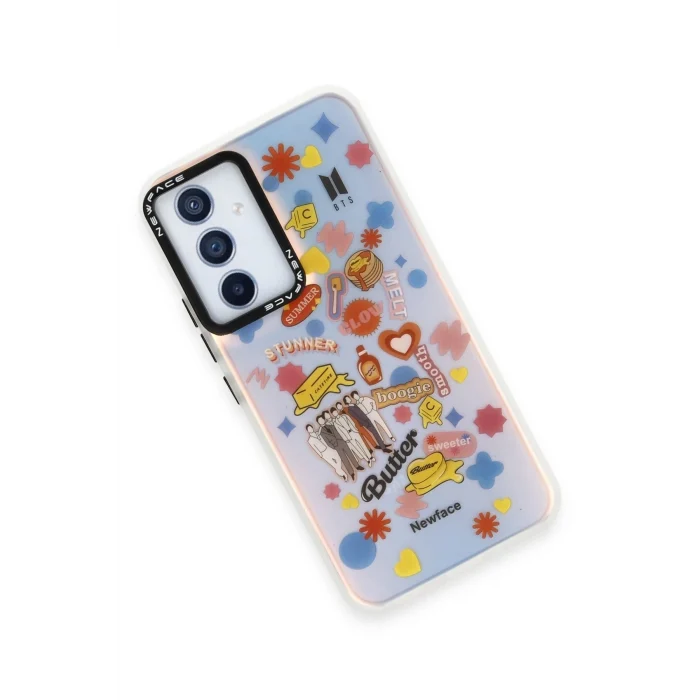 Mey İthalat®  Samsung Galaxy A54 5G Kılıf Estoril Desenli Kapak - Estoril - 16