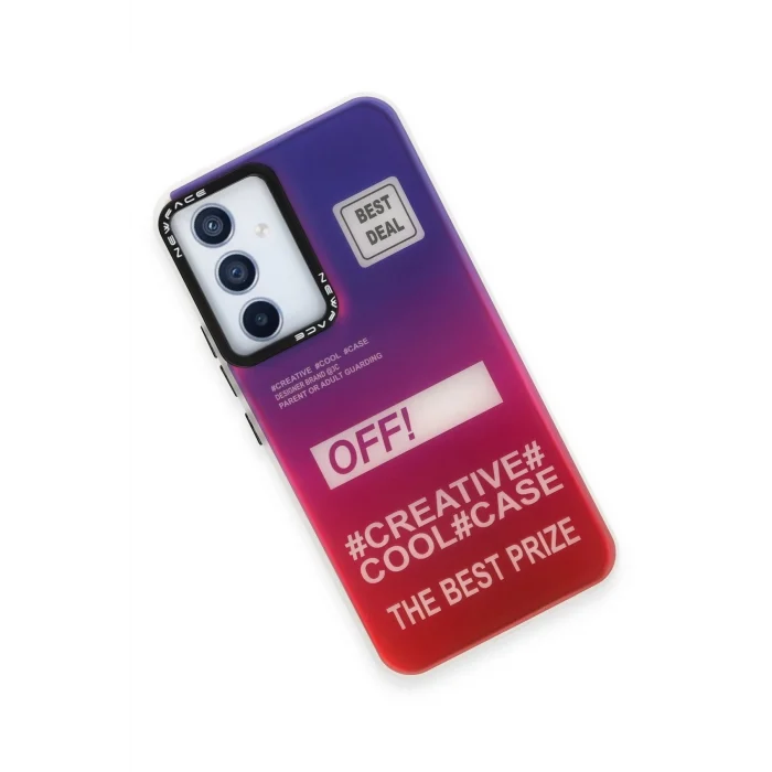 Mey İthalat®  Samsung Galaxy A54 5G Kılıf Estoril Desenli Kapak - Estoril - 9