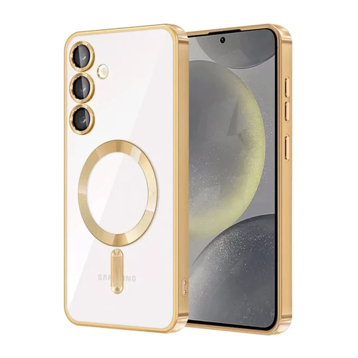 Mey İthalat®  Samsung Galaxy A54 5G Kross Magneticsafe Kapak - Gold