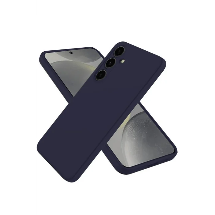 Mey İthalat®  Samsung Galaxy A56 Kılıf Nano içi Kadife Silikon - Lacivert