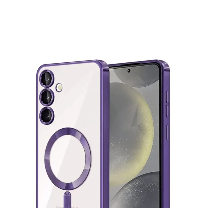 Mey İthalat®  Samsung Galaxy A56 Kross Magneticsafe Kapak - Mor