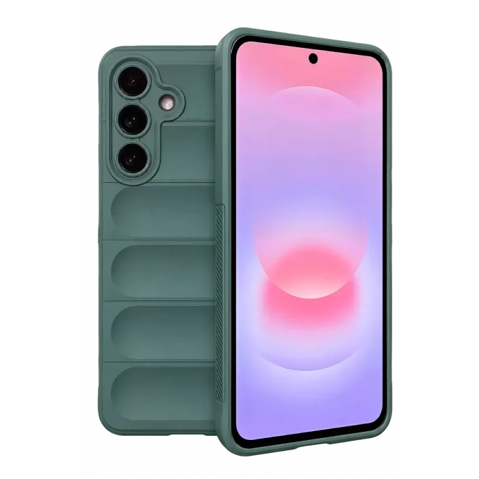 Mey İthalat®  Samsung Galaxy A57 5G Optimum Silikon - Koyu Yeşil