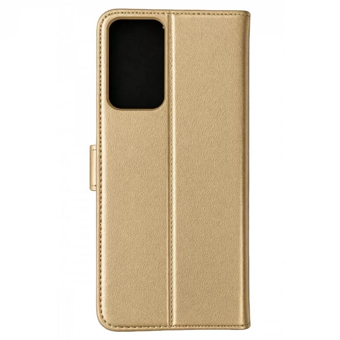 Mey İthalat®  Samsung Galaxy A91 / S10 Lite Trend S Plus Kapaklı Kılıf - Gold