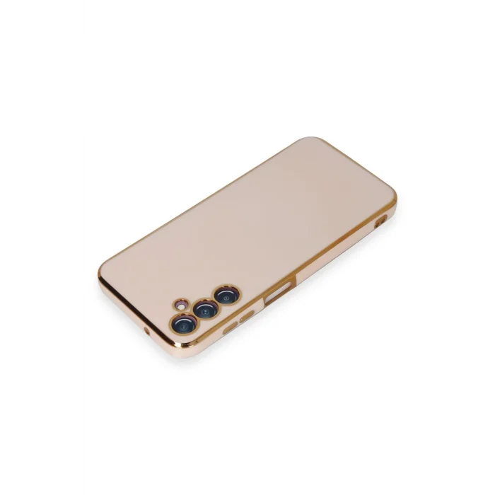 Mey İthalat®  Samsung Galaxy M14 5G Kılıf Volet Silikon - Pembe