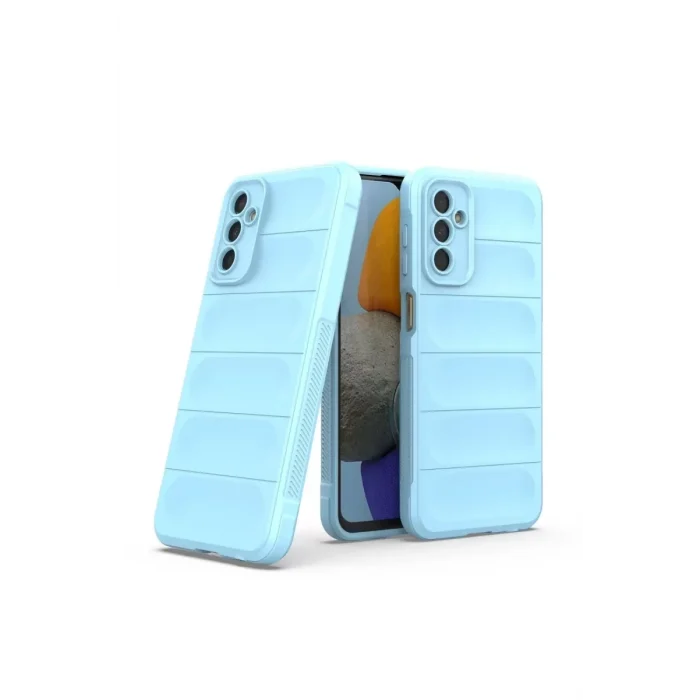 Mey İthalat®  Samsung Galaxy M23 Kılıf Optimum Silikon - Sky Blue