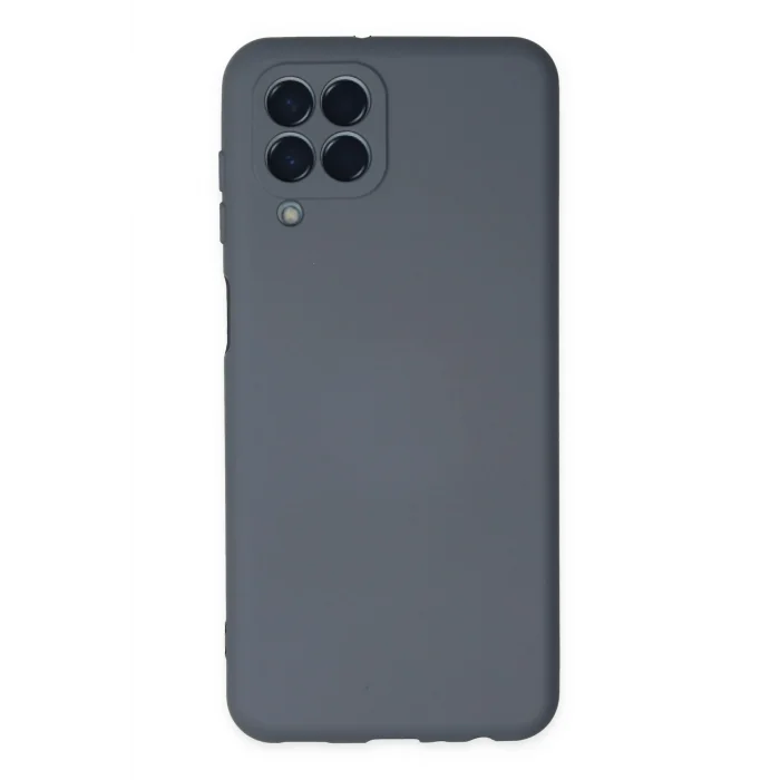 Mey İthalat®  Samsung Galaxy M33 Kılıf Nano içi Kadife Silikon - Gri