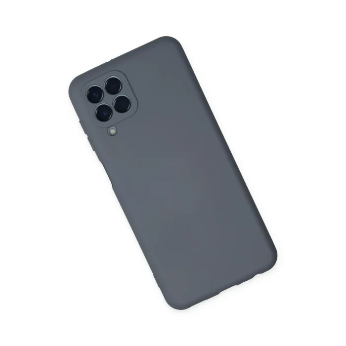 Mey İthalat®  Samsung Galaxy M33 Kılıf Nano içi Kadife Silikon - Gri