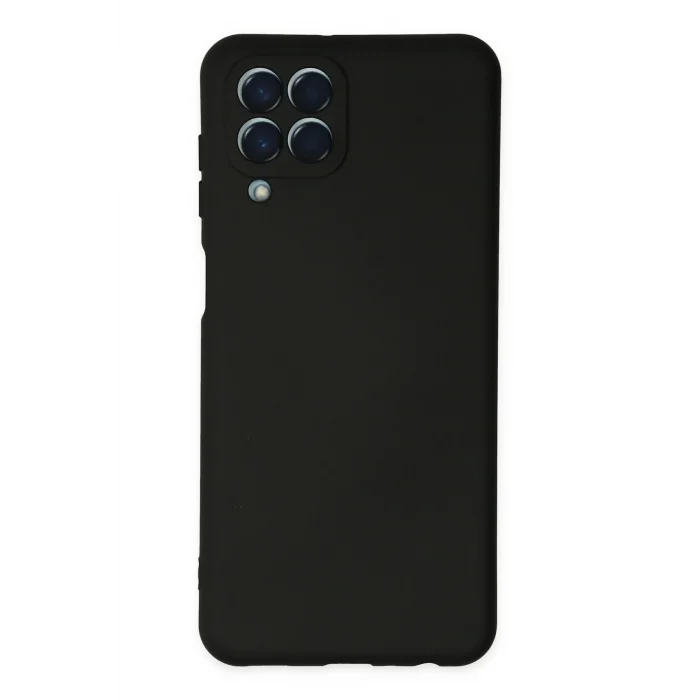 Mey İthalat®  Samsung Galaxy M33 Kılıf Nano içi Kadife Silikon - Siyah
