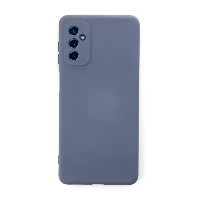 Mey İthalat®  Samsung Galaxy M52 5G Kılıf Nano içi Kadife Silikon - Gri
