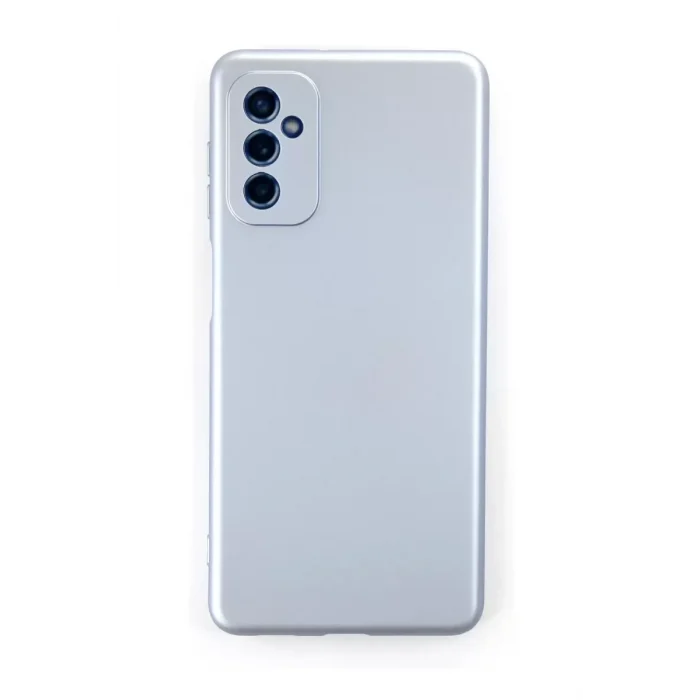 Mey İthalat®  Samsung Galaxy M52 5G Kılıf Nano içi Kadife Silikon - Sky Blue