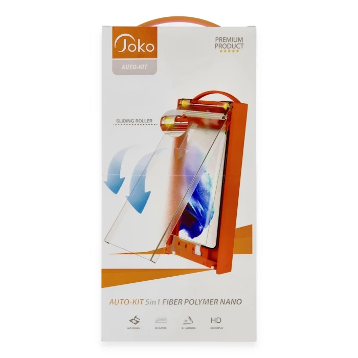 Mey İthalat®  Samsung Galaxy Note 20 Ultra AutoKit 5in1 Fiber Polymer Nano Ekran Koruyucu