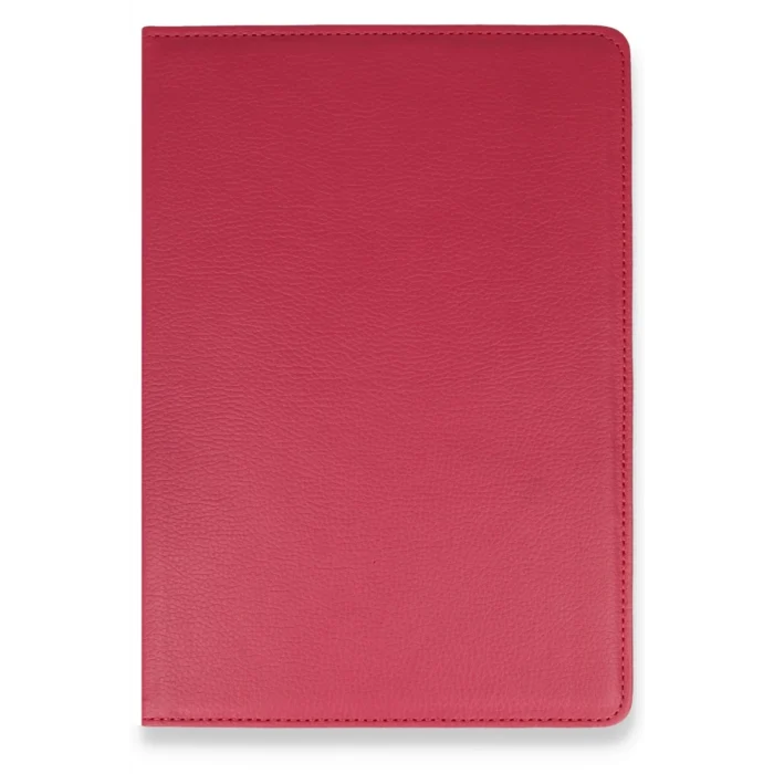 Mey İthalat®  Samsung Galaxy P610 Tab S6 Lite 10.4 Kılıf 360 Tablet Deri Kılıf - Pembe