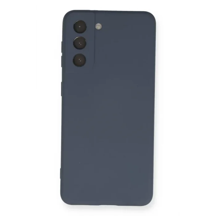 Mey İthalat®  Samsung Galaxy S21 Kılıf Nano içi Kadife Silikon - Gri