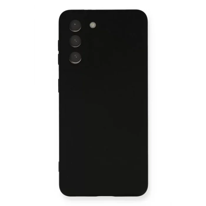 Mey İthalat®  Samsung Galaxy S21 Kılıf Nano içi Kadife Silikon - Siyah