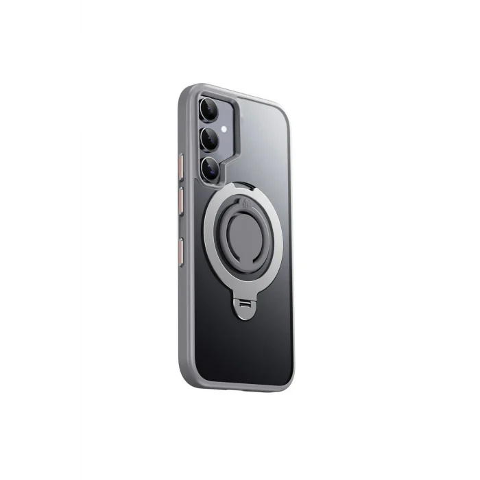 Mey İthalat®  Samsung Galaxy S24 Avatar 360 Dönen Magsafe Kapak - Titan Gri