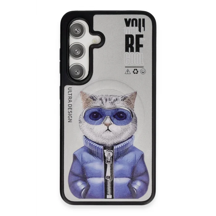 Mey İthalat®  Samsung Galaxy S24 Fun Magsafe Kapak - Titan Gri-2