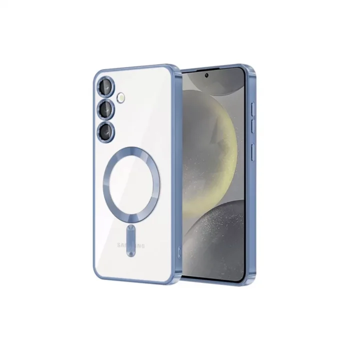 Mey İthalat®  Samsung Galaxy S24 Kılıf Kross Magneticsafe Kapak - Sierra Blue