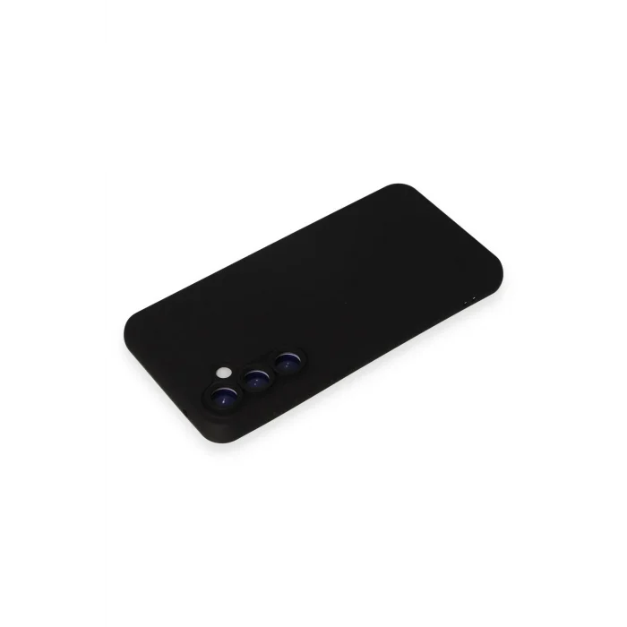 Mey İthalat®  Samsung Galaxy S24 Plus Kılıf Nano içi Kadife Silikon - Siyah