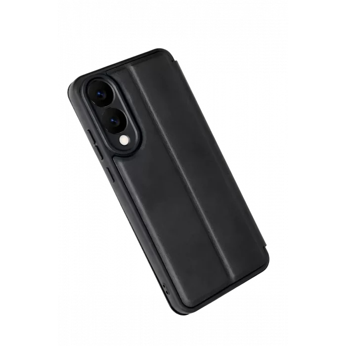 Mey İthalat®  Samsung Galaxy S25 Edge Flip Cover - Siyah
