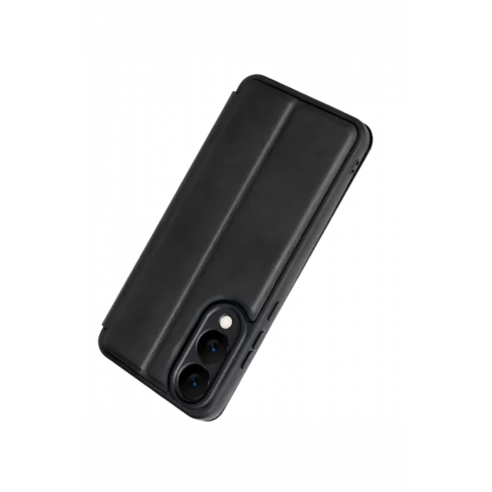Mey İthalat®  Samsung Galaxy S25 Edge Flip Cover - Siyah