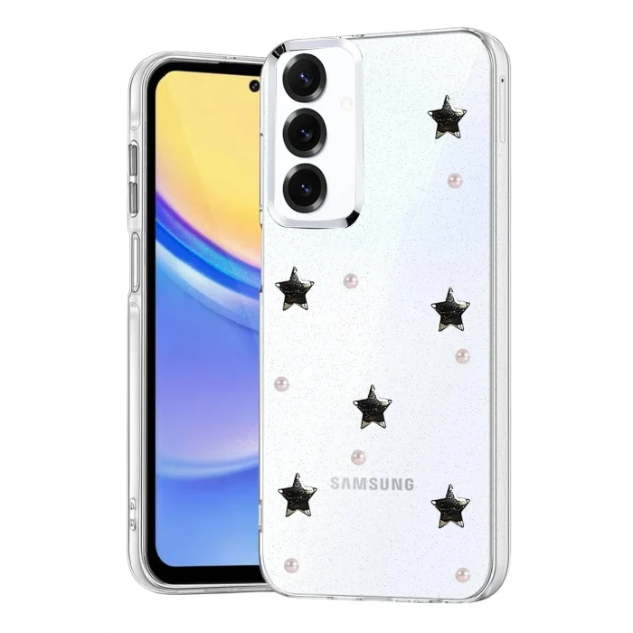 Mey İthalat®  Samsung Galaxy S25 FE Fiyonk Desenli Kapak - Desen 7