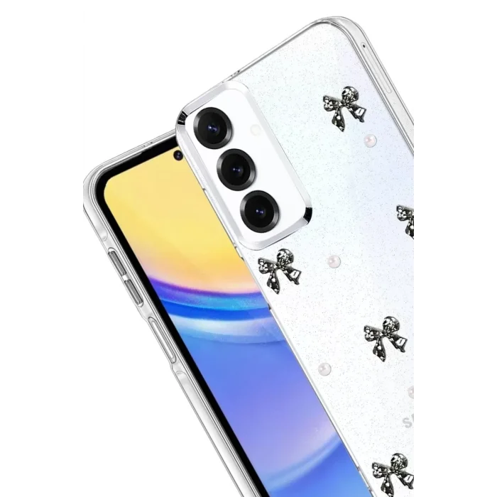 Mey İthalat®  Samsung Galaxy S25 FE Fiyonk Desenli Kapak - Desen 8