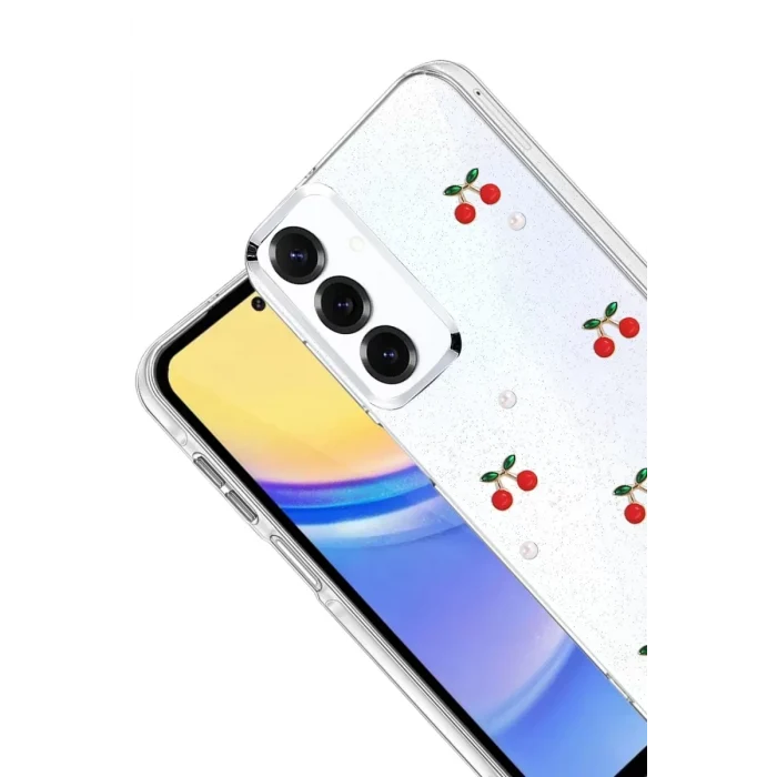 Mey İthalat®  Samsung Galaxy S25 FE Fiyonk Desenli Kapak - Desen 9