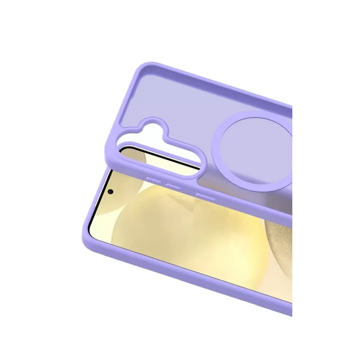 Mey İthalat®  Samsung Galaxy S25 FE Jota Magsafe Kapak - Lila