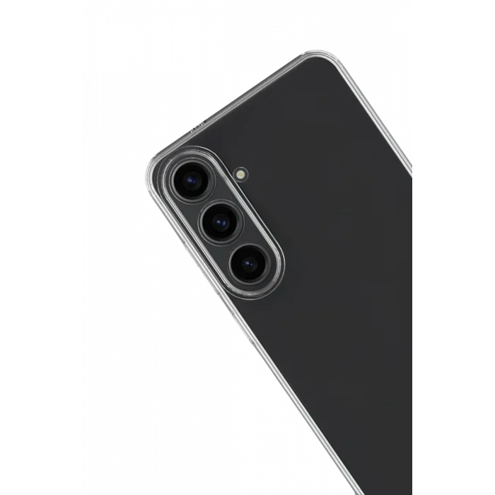 Mey İthalat®  Samsung Galaxy S25 FE Kılıf Lüx Şeffaf Silikon